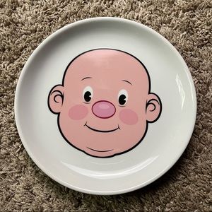 Fred Plays With His Food Mr. Food Plate 8.5”